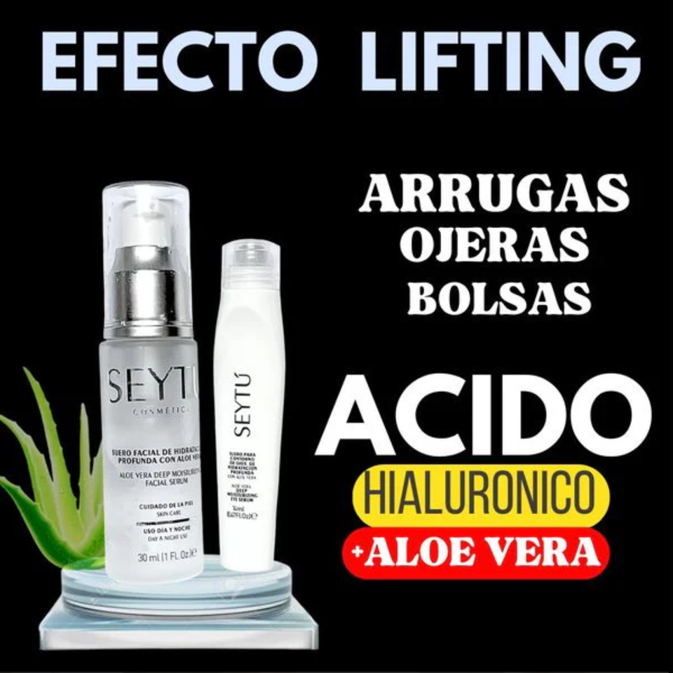 Dúo de Sueros con Ácido Hialurónico Anti-ARRUGAS